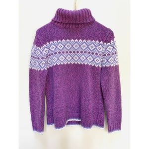 Carolyn Taylor Chunky Knit Turtleneck Sweater
